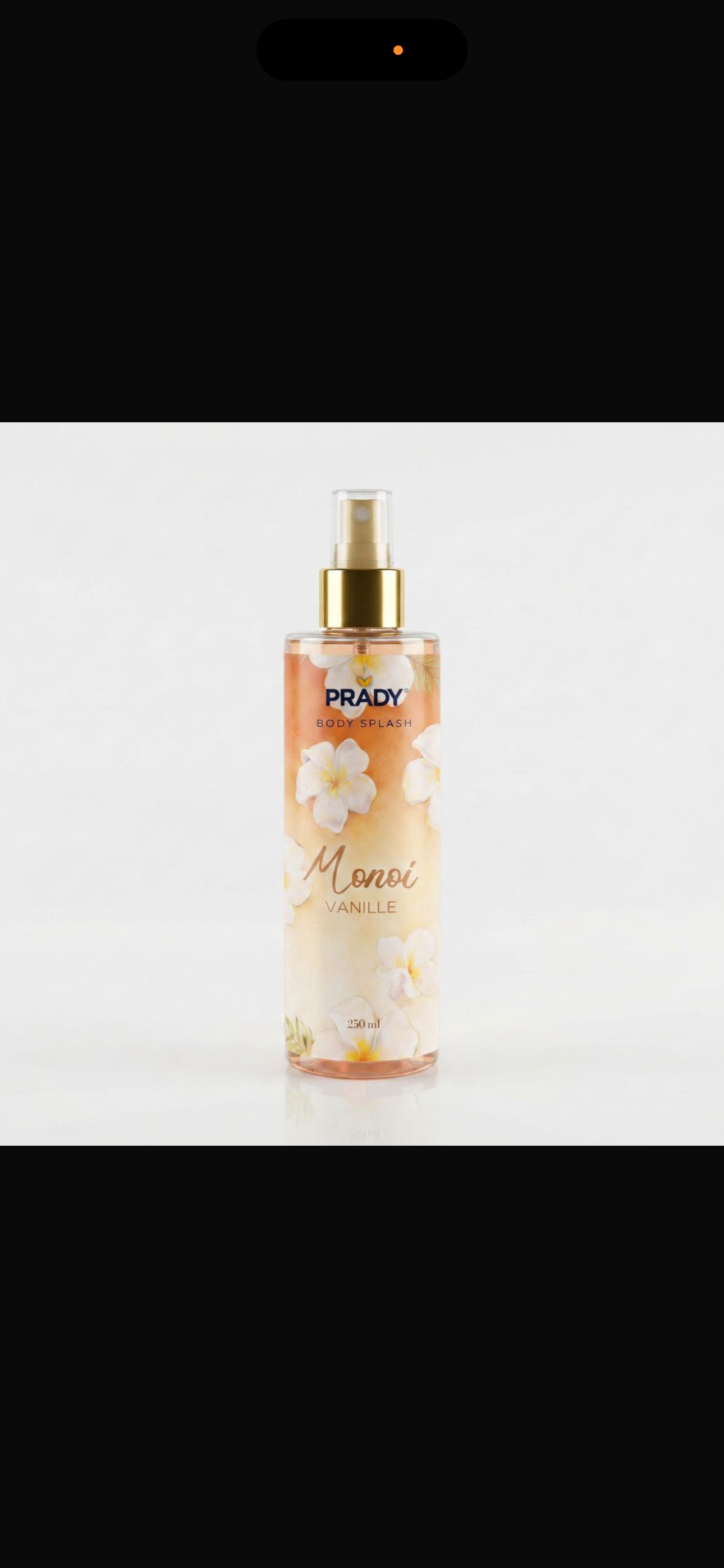 Brume monoï vanille LuvianaBeauty