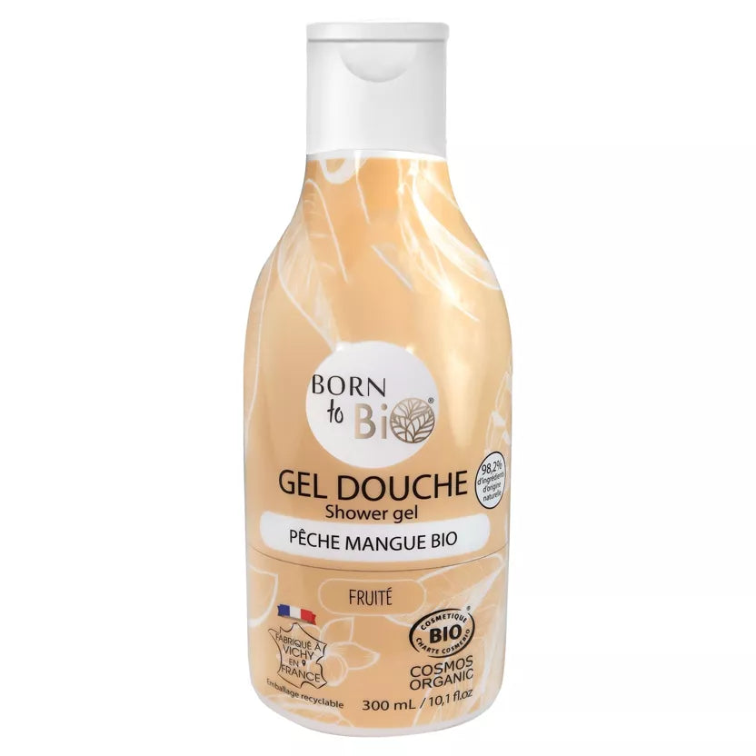 Gel douche pêche mangue LuvianaBeauty
