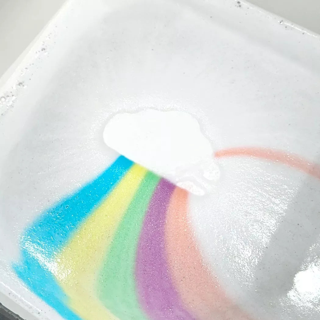 Bombe de bain arc en ciel LuvianaBeauty