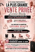 Réservation live LuvianaBeauty